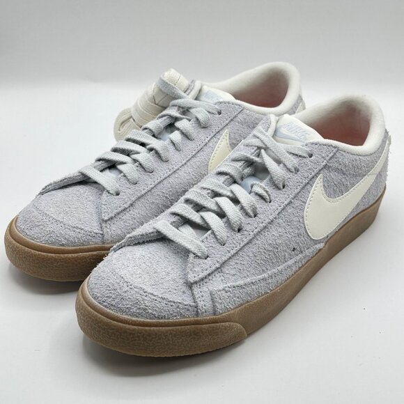 Nike Shoes - Women's Nike Blazer Low '77 Vintage Football Grey Suede Shoes FQ8060‑003 Size 12